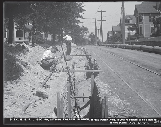 Utility Surveyors in Boston, 1911
